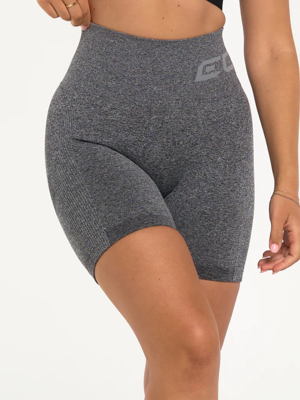 NWOT ECHT Arise Scrunch Butt
Seamless Bike Shorts Gray - Size
L